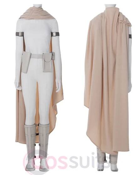 Star Wars Padme Amidala White Cosplay Costume