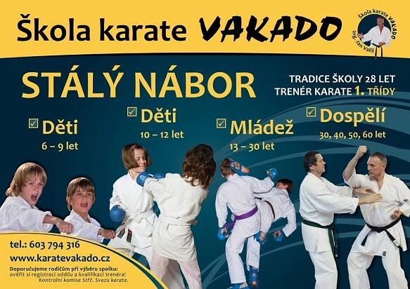 Nabídka karate