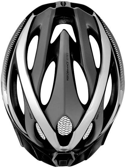 Spokey SPECTRO Cyklistická přilba pro dospělé a juniory IN-MOLD, 55-58 cm, šedá