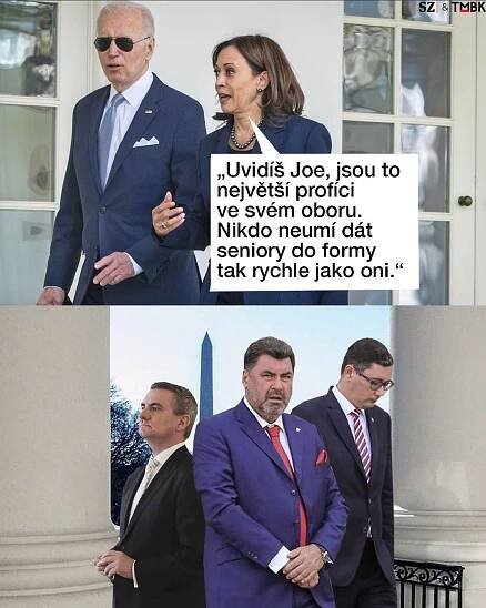 FOTO: Joe Biden se měl možná vydat do rukou profesionálu z řad Zemanova okolí. – stránka 13