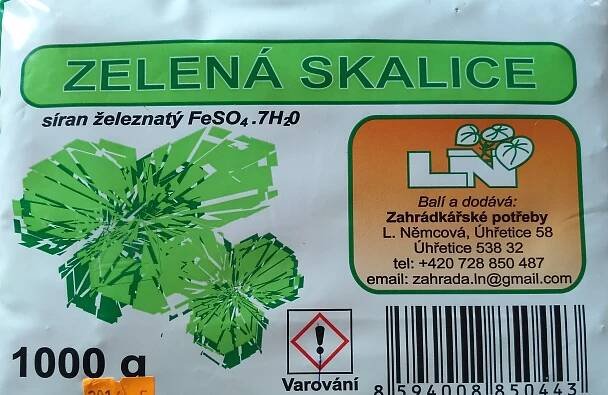 Zelená skalice 1 kg