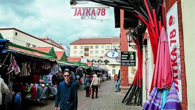 Jatka78. Místo pro nové umění v památkově chráněném areálu Pražské tržnice, která se nachází v jižní části Holešovic.