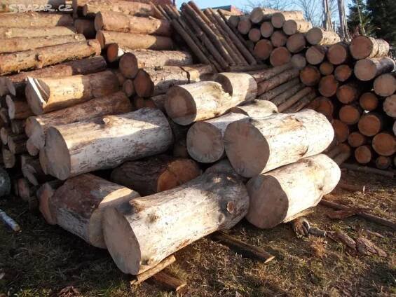 Suché palivové dřevo - borové a smrkové. - Nové Hrady - Bazar