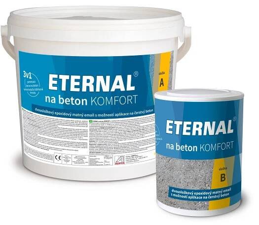 Eternal na beton Komfort 4,8 kg šedá