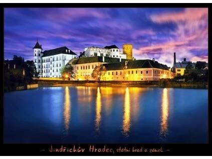 Magnetka Jindřichův Hradec, státní hrad a zámek - Papírový tapír