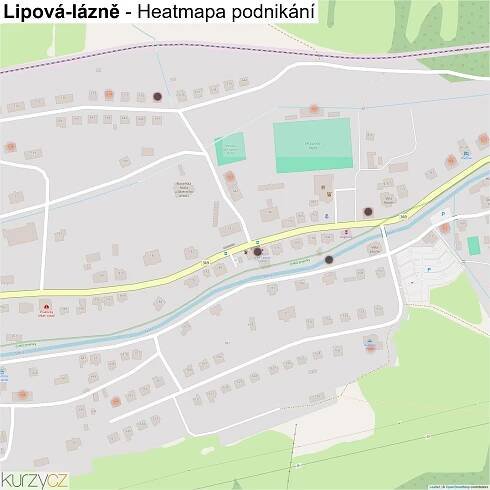 Lipová-lázně - mapy | Kurzy.cz