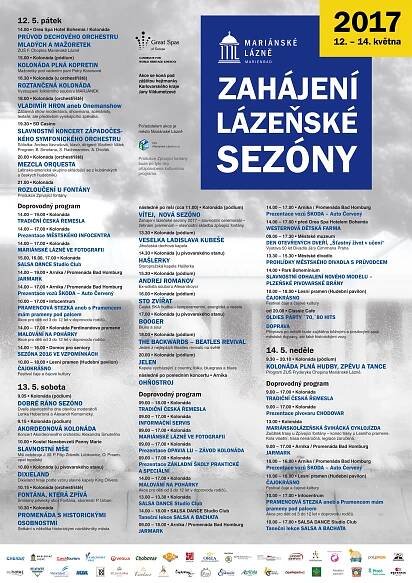 Mariánské Lázně: O víkendu zahájí město 209. lázeňskou sezónu