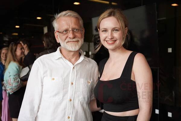 Ivan Franěk a Diana Dulínková o natáčení filmu Dvě slova jako klíč | Červenýkoberec.cz
