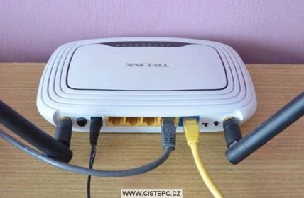 router tp-link tl-wr841nd zapojení