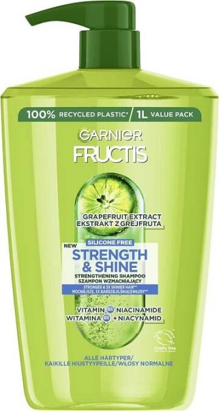 GARNIER Fructis Strength & Shine Strengthening Shampoo 1000 ml