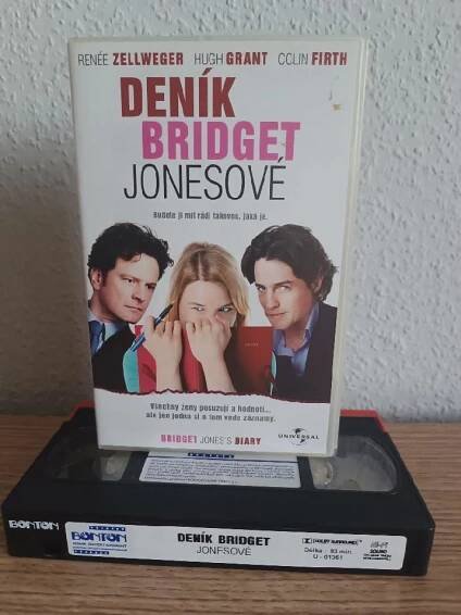 VHS kazeta / DENÍK BRIDGET JONESOVÉ