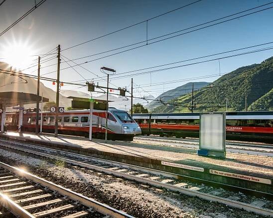 Anreise mit Zug | © IDM Südtirol-STA/Manuela Tessaro