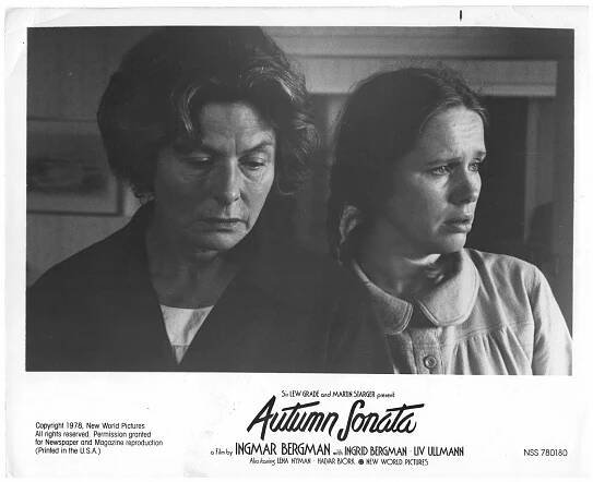 Ingrid Bergman, Liv Ullmann - Podzimní sonáta - Fotosky