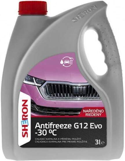 Sheron Antifreeze G12 Evo -30 °C 3 l od 163 Kč