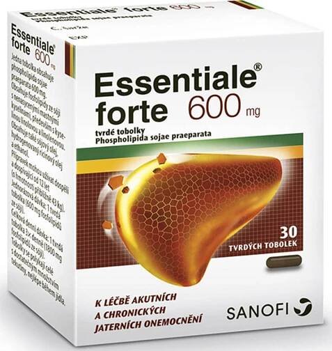 Essentiale Forte 600 mg, 30 cps. 30 cps. od 278 Kč