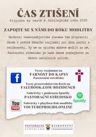 POSTNÍ ROZJÍMÁNÍ – texty na každý den - Biskupství českobudějovické