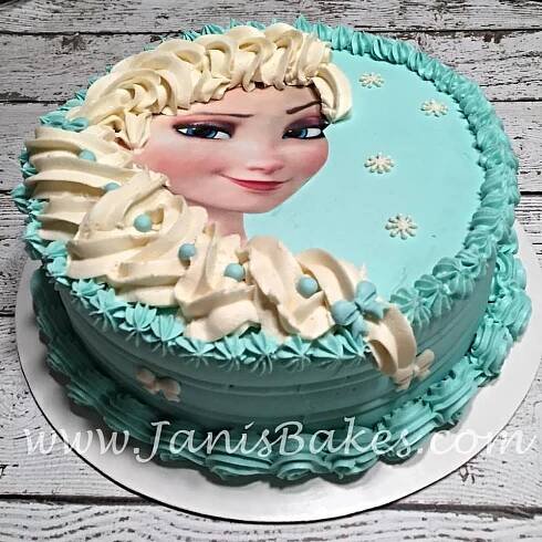 Frozen Elsa Cake