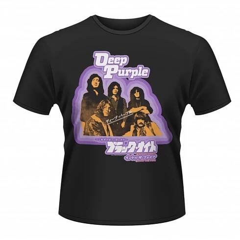 DEEP PURPLE - Black Night Japan / Tričko pánské / XL