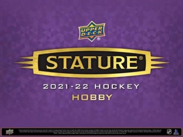 2021-22 Upper Deck Stature Hockey Hobby Box | HOKEJ-KARTY.cz 