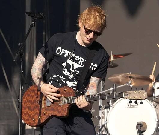 Ed Sheeran in 2024