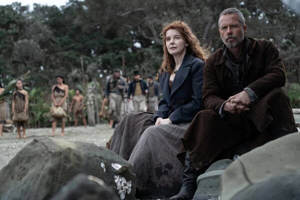  Jacqueline McKenzie and Guy Pearce in THE CONVERT, a Magnet release. Photo courtesy of Magnet Releasing. 