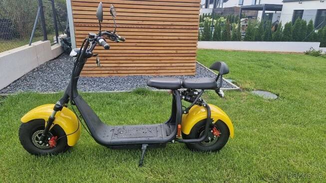 Electro skutr / chopper Ecowheel GR7 - Praha 5