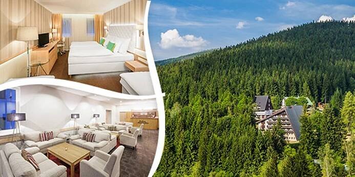 Luxusní víkendové pobyty v Pytloun hotelu****Harrachov