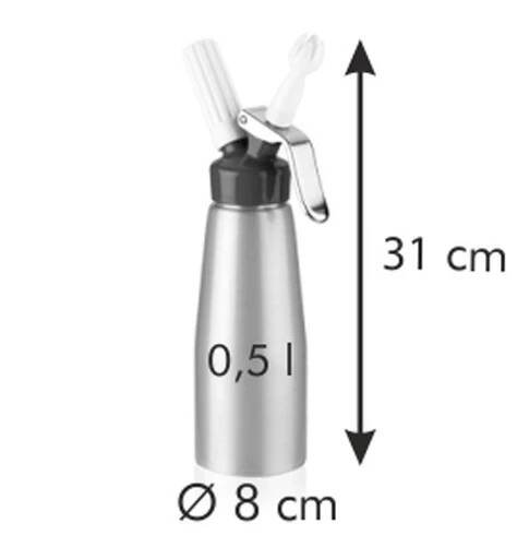Láhev na šlehačku DELÍCIA 0,5 l