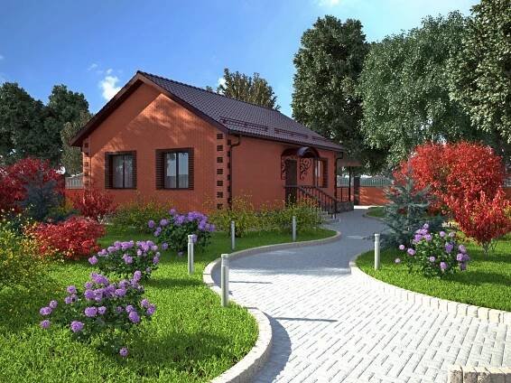 Stavba domů z cihel (55 fotografií): podlahy z tvrdého dřeva pro cihlové konstrukce, jak stavět vlastníma rukama