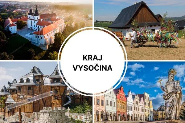 Kudy z nudy Vysočina: Autentická města a turistické skvosty regionu - Praha • ObchodyVM.cz