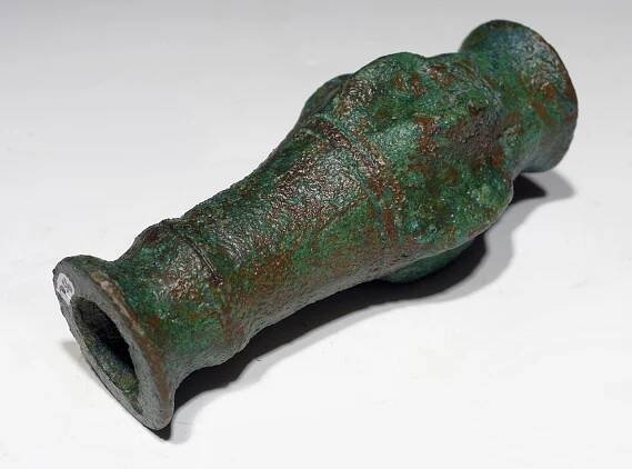 LURISTAN ANCIENT BRONZE CUDGEL SCEPTER MACE HEAD   *LUR161