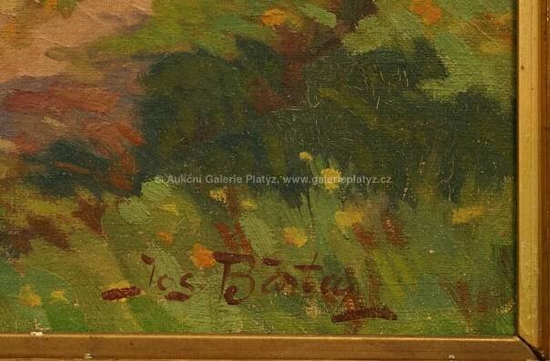 Josef Bárta / Cesta krajinou - detail aukce « Aukce « Aukční Galerie Platýz