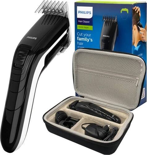 Holicí strojek na vlasy Philips QC5115/15 + černé pouzdro na holicí strojek a holicí strojek