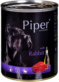 shumee DOLINA NOTECI Piper Animals s králíkem - mokré krmivo pro psy - 800g | MALL.CZ