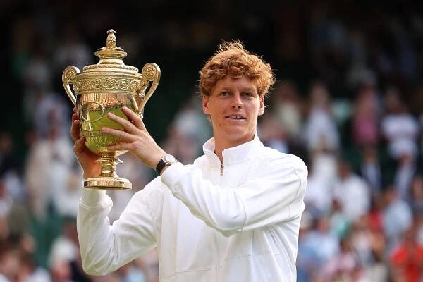 Jannik Sinner secures revenge over Carlos Alcaraz to land first Wimbledon title