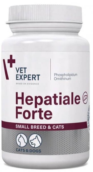 Vetexpert Hepatiale Forte Small Breed & Cats 40 cps.