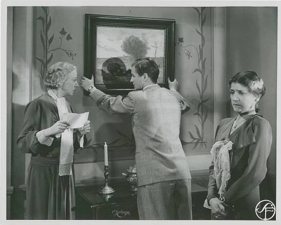 Tora Teje, George Fant, Elsa Widborg - Gubben kommer - Z filmu