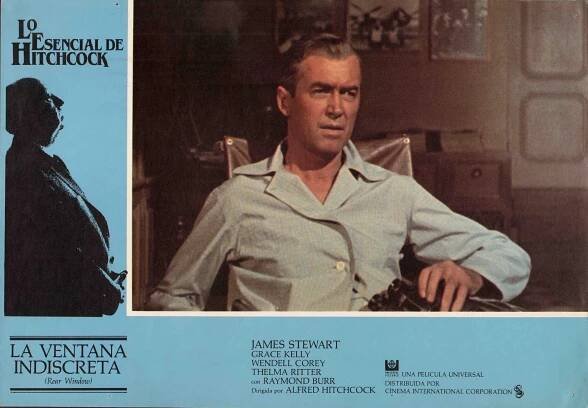 Okno do dvora - Fotosky - James Stewart