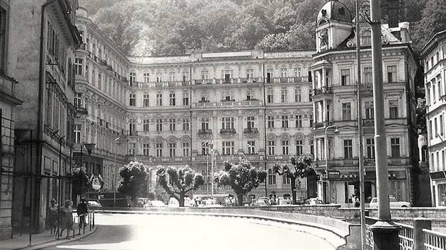 Karlovarský Grandhotel Pupp v roce 1977