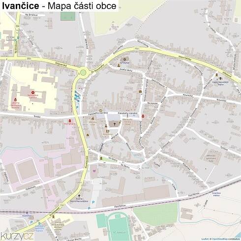Ivančice - mapy | Kurzy.cz