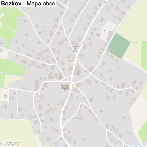 Bozkov - mapy | Kurzy.cz