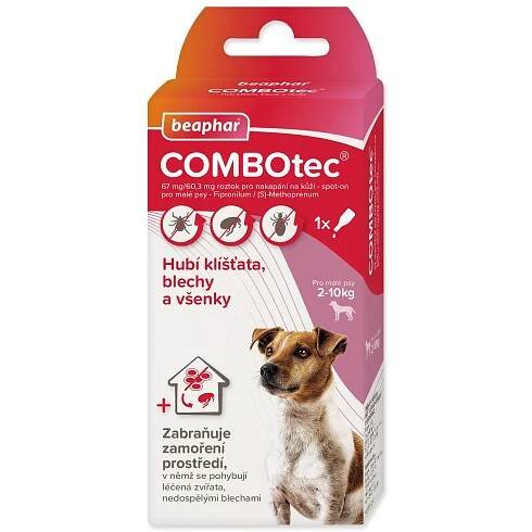 Beaphar Combotec Spot-On pro psy S 2-10 kg od 165 Kč