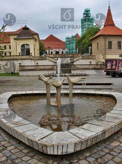 Fontána Ptačí schody | Sochy a města