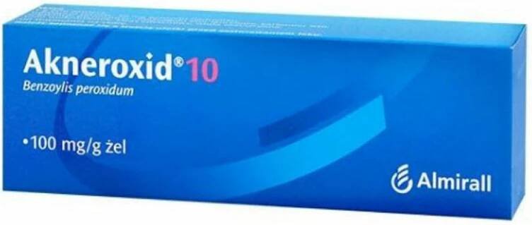 AKNEROXID DRM 100MG/G GEL 50G