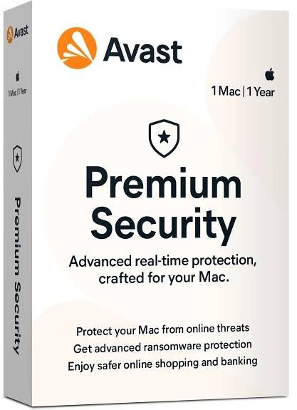 Avast Premium Security for Mac - 1 PC 1Y