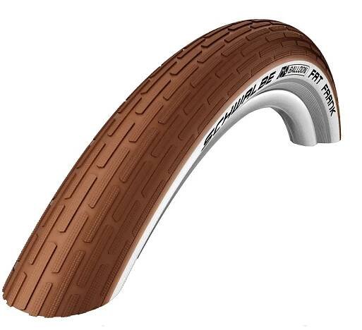 Plášť Schwalbe Fat Frank 622x50 28x2.0 28" hnědá/bílá Reflex KG KevlarGuard