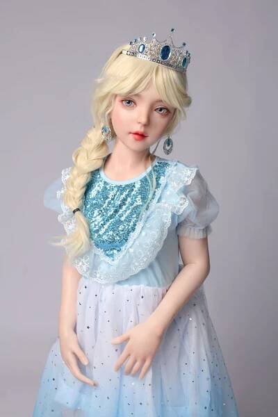 Alice- Realistic Asian TPE Silicone Head Sex Small Doll - SexDolls Station