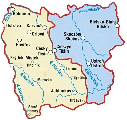 Těšínsko (Těšínské Slezsko, něm. Teschener Schlesien, pol. Śląsk Cieszyński)