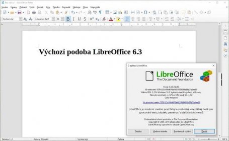 Fotogalerie: LibreOffice 6.3 přináší kompaktní pás karet nebo nástroj pro cen - Cnews.cz