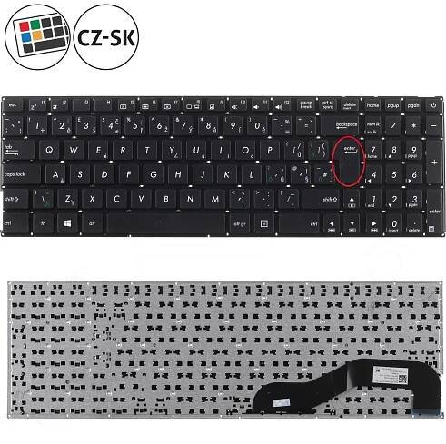Asus X540BA-DM Klávesnice pro notebook - CZ / SK
